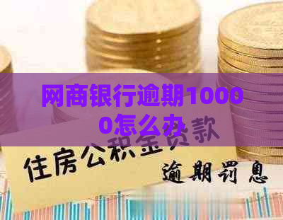 网商银行逾期10000怎么办