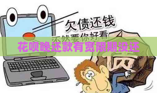 花呗晚还款有宽限期没还