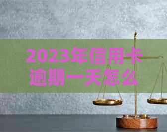 2023年信用卡逾期一天怎么办危险吗