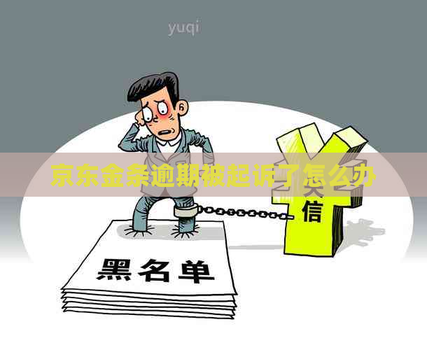 京东金条逾期被起诉了怎么办