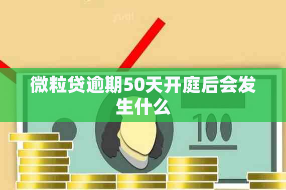 微粒贷逾期50天开庭后会发生什么