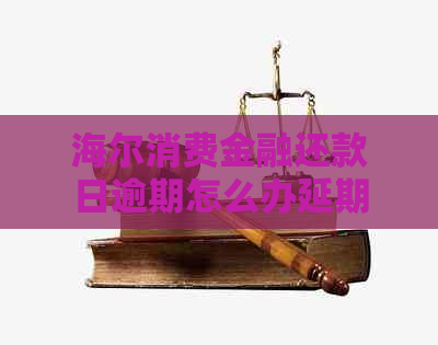 海尔消费金融还款日逾期怎么办延期