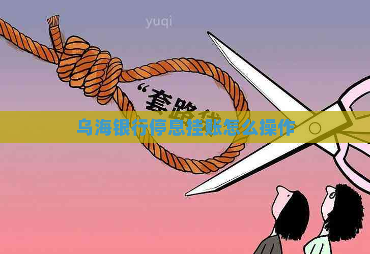 乌海银行停息挂账怎么操作