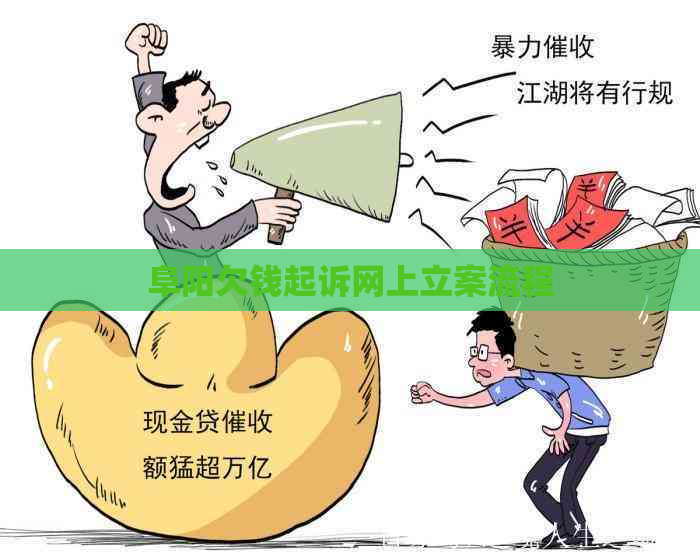 阜阳欠钱起诉网上立案流程