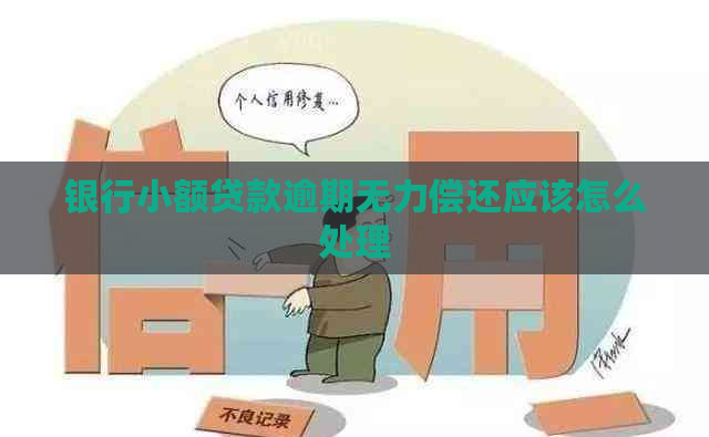 银行小额贷款逾期无力偿还应该怎么处理