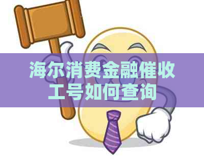 海尔消费金融工号如何查询