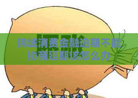 锦城消费金融逾期不能协商延期该怎么办