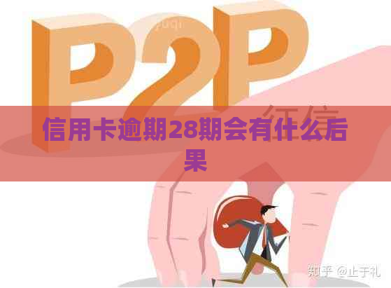 信用卡逾期28期会有什么后果