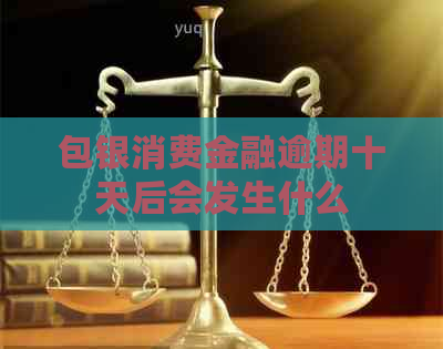 包银消费金融逾期十天后会发生什么