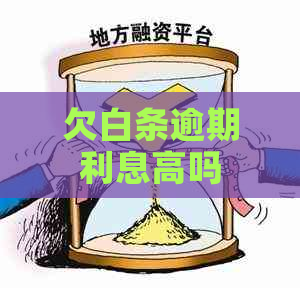 欠白条逾期利息高吗