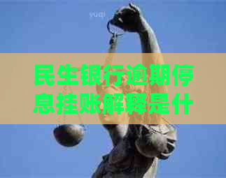 民生银行逾期停息挂账解释是什么