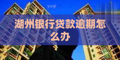 湖州银行贷款逾期怎么办