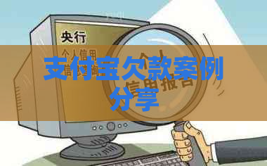 支付宝欠款案例分享