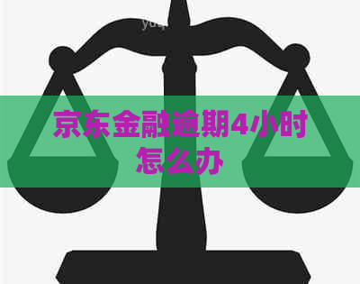 京东金融逾期4小时怎么办