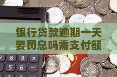 银行贷款逾期一天要罚息吗需支付额外费用吗