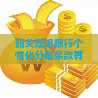 韶关建设银行个性化分期条款有哪些特点