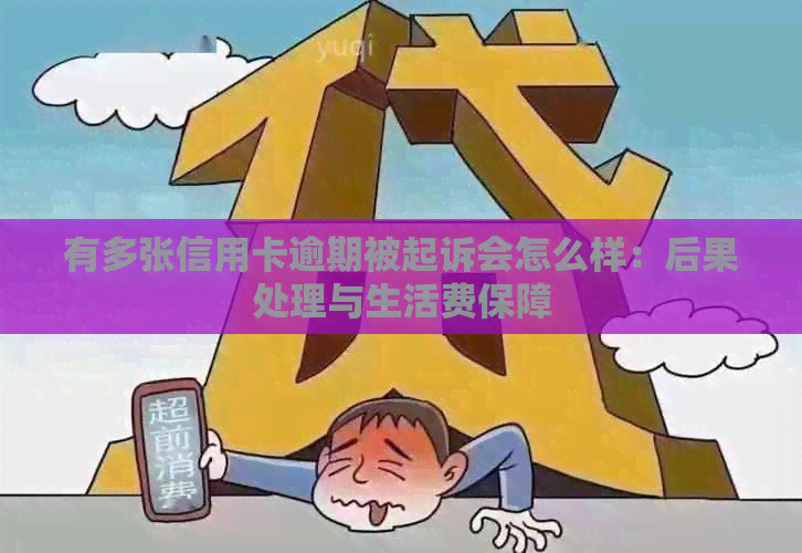 有多张信用卡逾期被起诉会怎么样：后果处理与生活费保障