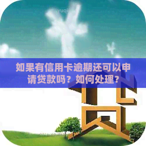 如果有信用卡逾期还可以申请贷款吗？如何处理？