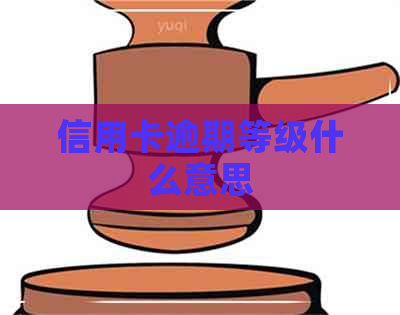 信用卡逾期等级什么意思