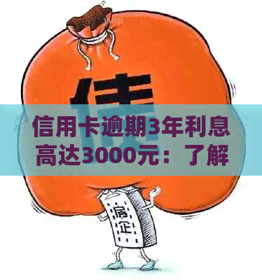 信用卡逾期3年利息高达3000元：了解详细计算方法和应对策略