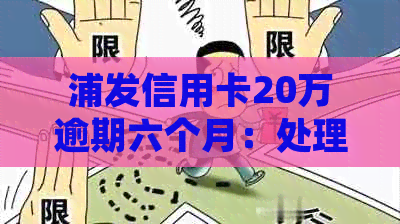 浦发信用卡20万逾期六个月：处理建议与信用恢复探讨