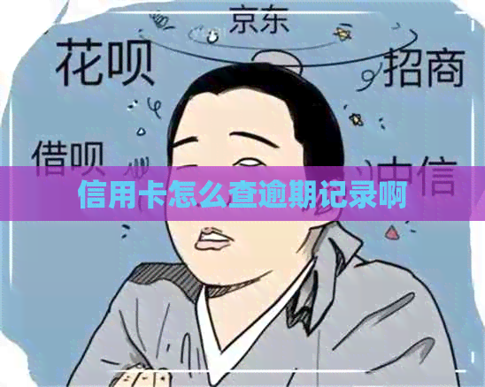 信用卡怎么查逾期记录啊