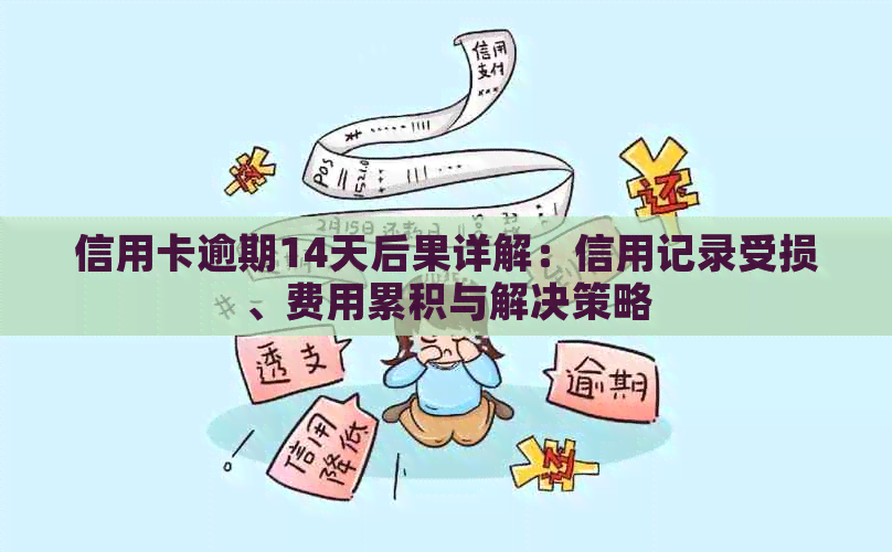 信用卡逾期14天后果详解：信用记录受损、费用累积与解决策略