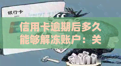 信用卡逾期后多久能够解冻账户：关键因素解析