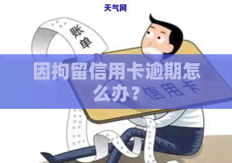 因拘留信用卡逾期怎么办？