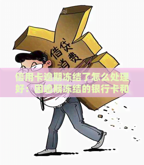 信用卡逾期冻结了怎么处理好：因逾期冻结的银行卡和信用卡，如何解冻？