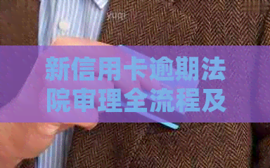 新信用卡逾期法院审理全流程及应对策略，如何避免法律风险？