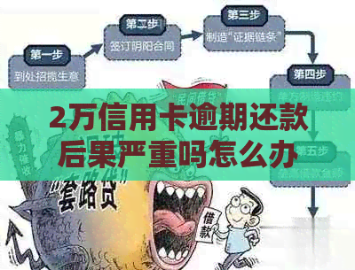 2万信用卡逾期还款后果严重吗怎么办：解决方法与影响分析