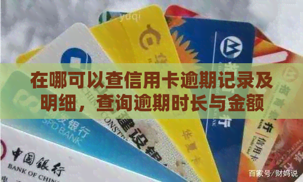 在哪可以查信用卡逾期记录及明细，查询逾期时长与金额