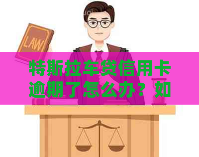 特斯拉车贷信用卡逾期了怎么办？如何办理补救措？