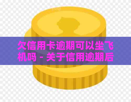 欠信用卡逾期可以坐飞机吗 - 关于信用逾期后乘坐交通工具的疑问