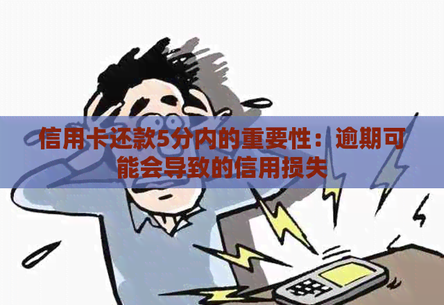 信用卡还款5分内的重要性：逾期可能会导致的信用损失