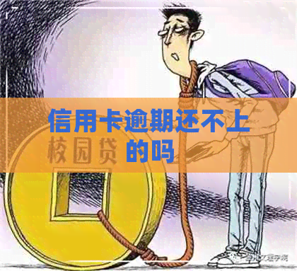 信用卡逾期还不上的吗