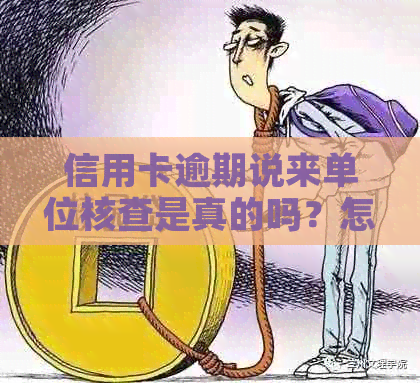 信用卡逾期说来单位核查是真的吗？怎么办？