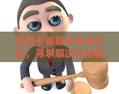 信用卡逾期半年未还款，寻求解决办法和申请期贷款