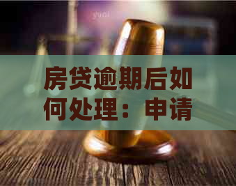 房贷逾期后如何处理：申请信用卡还款及其他解决方案