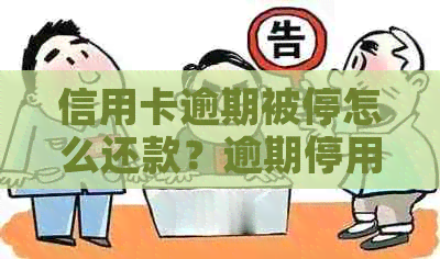 信用卡逾期被停怎么还款？逾期停用的信用卡如何激活和解冻？