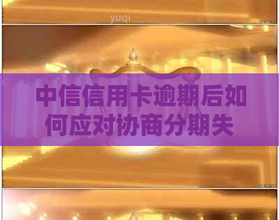 中信信用卡逾期后如何应对协商分期失败的情况：解决方案与实用资讯