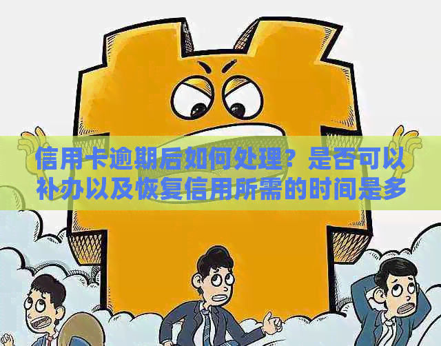 信用卡逾期后如何处理？是否可以补办以及恢复信用所需的时间是多久？