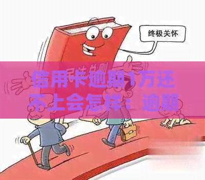 信用卡逾期1万还不上会怎样：逾期一年后可能面临的处罚及起诉情况