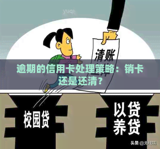 逾期的信用卡处理策略：销卡还是还清？