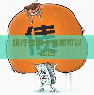 银行信用卡逾期可以出国