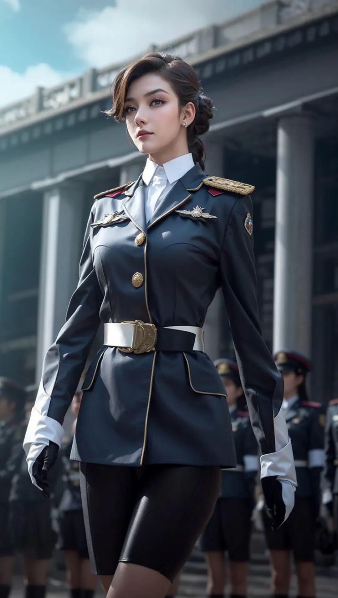 ai生成女兵文案怎么写