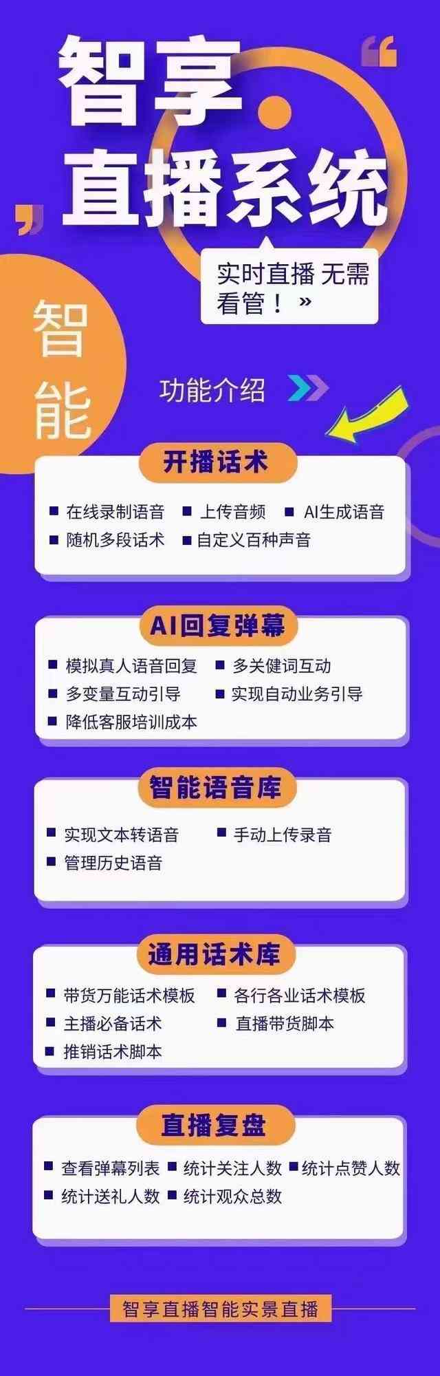 AI智能抖音直播脚本生成器：一键打造专业带货话术软件