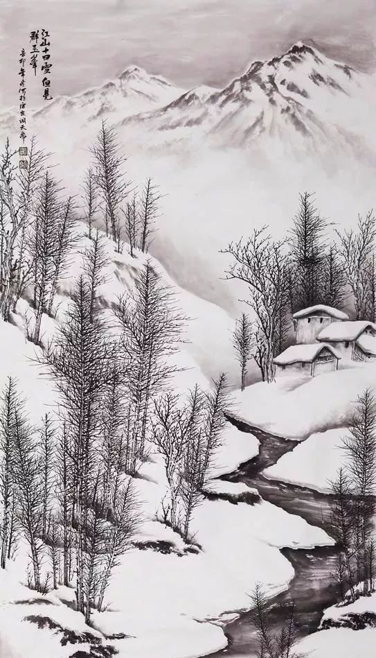 AI绘画：打造逼真写实风雪景艺术作品