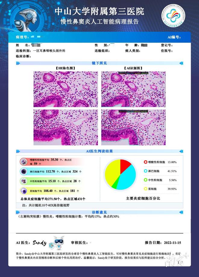 ai医院诊断报告